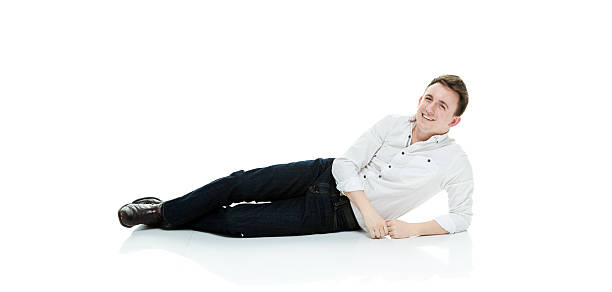 istock Smiling casual man looking at camera 517180804