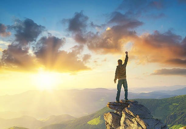 istock Silhouette of a champion 517181070