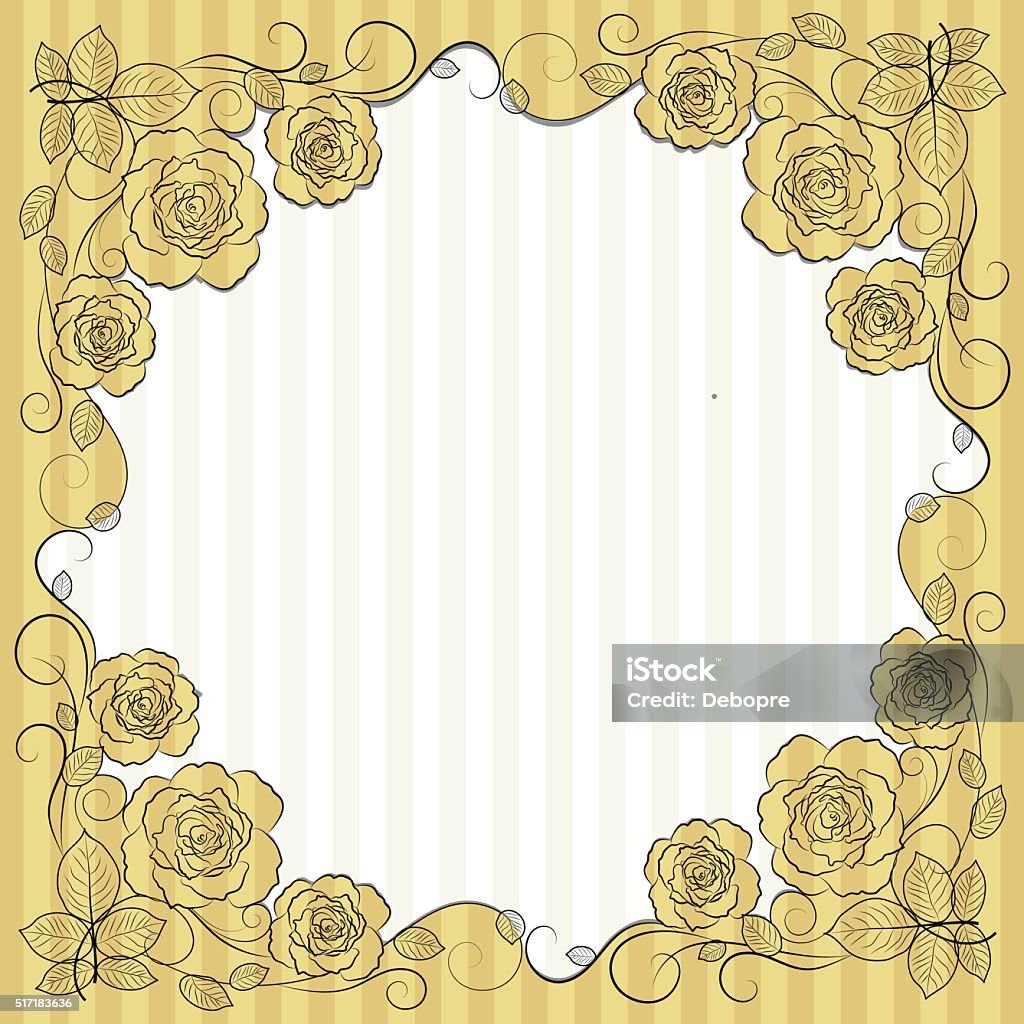 Frame Patterns Paper Vintage Paper Frame Stock Illustration - Download Image Now - Abstract ...
