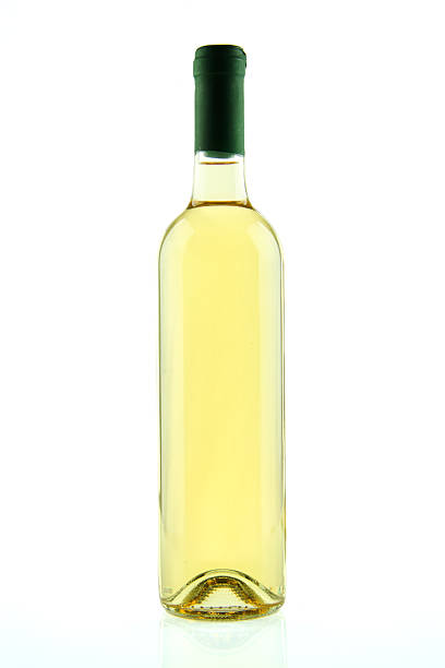 istock Bottle of white wine isolated 517184353