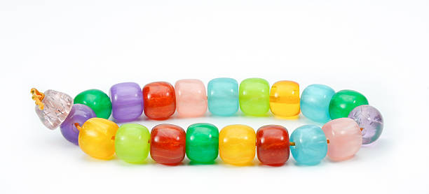 istock Bracelet with color gem 517190370