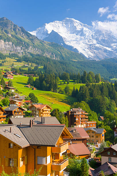 istock Wengen village in Alps 517192286