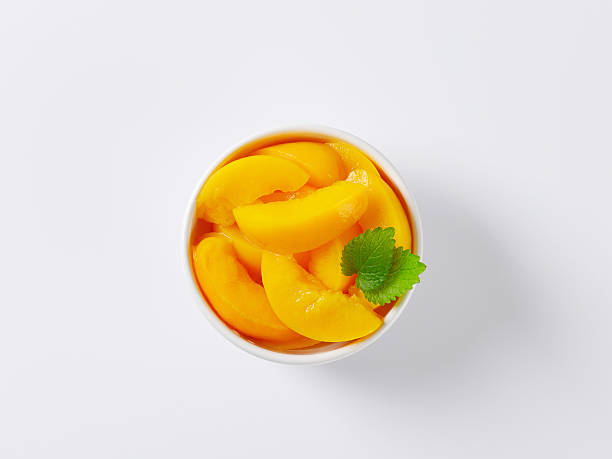 canned peach slices