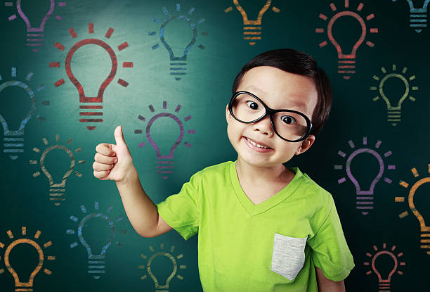 istock Cute asia children in the classroom 517194601
