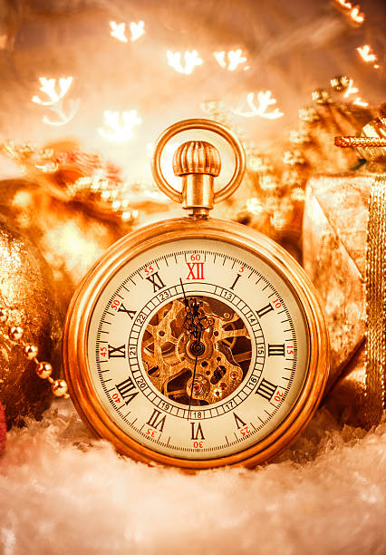 istock Christmas pocket watch 517195703