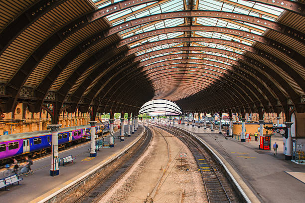 istock train station in York, UK 517196237