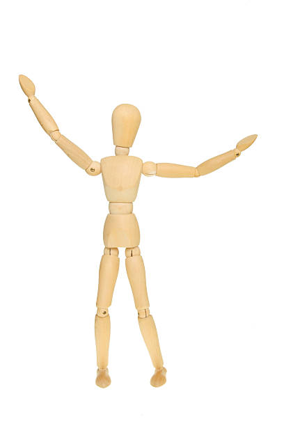 istock Artist's wooden model 517196753
