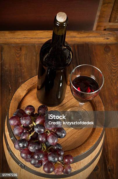 Wine In Basement Stock Photo - Download Image Now - Agriculture, Backgrounds, Barrel