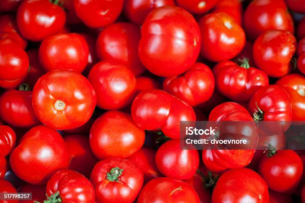 Tomatoes Selling In A Market Stock Photo - Download Image Now - Abundance, Agriculture, Backgrounds