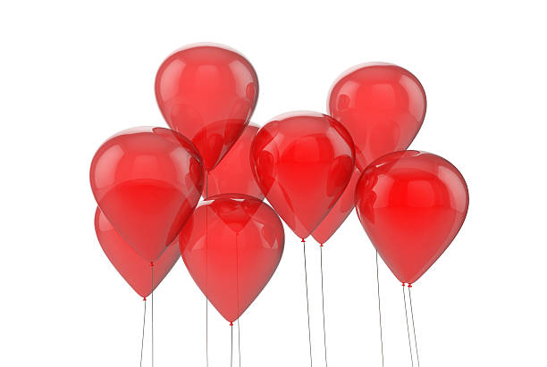 istock Collection of Balloons isolated on white 517199545