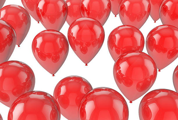 istock Collection of Balloons isolated on white 517215241