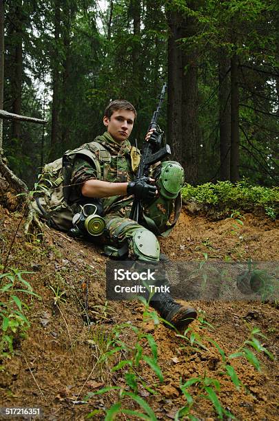 Military Stock Photo - Download Image Now - Armed Forces, Forest, Hiding