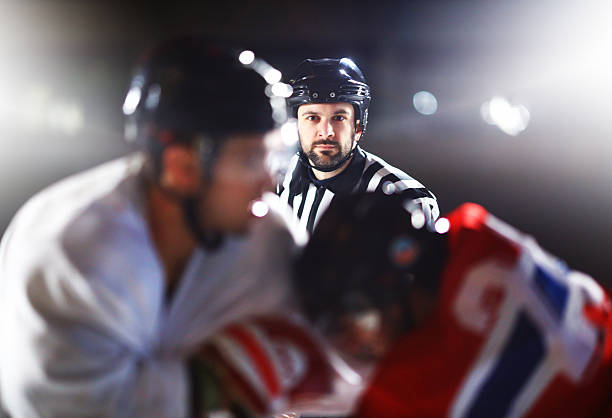 istock Ice hockey fight. 517216431