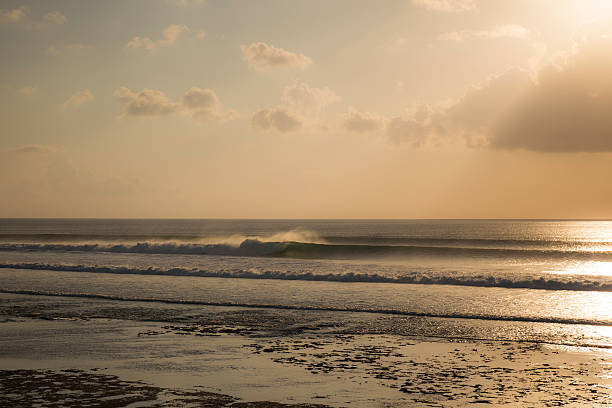 istock Waves at the sunset in Indonesian Ocean 517216453