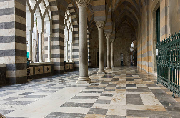 istock Amalfi Cathedral, external colonnade. 517217349