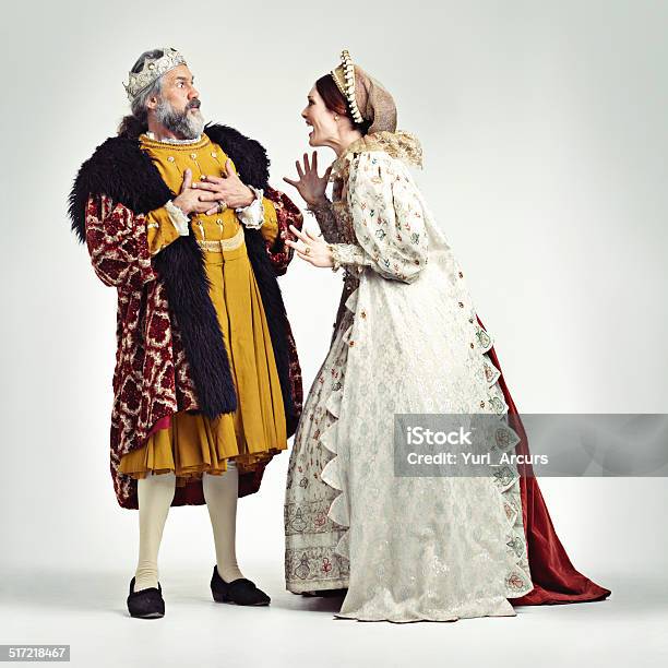 Were You Always This Shrill Mlady Stock Photo - Download Image Now - Royal Person, Royalty, 17th Century Style