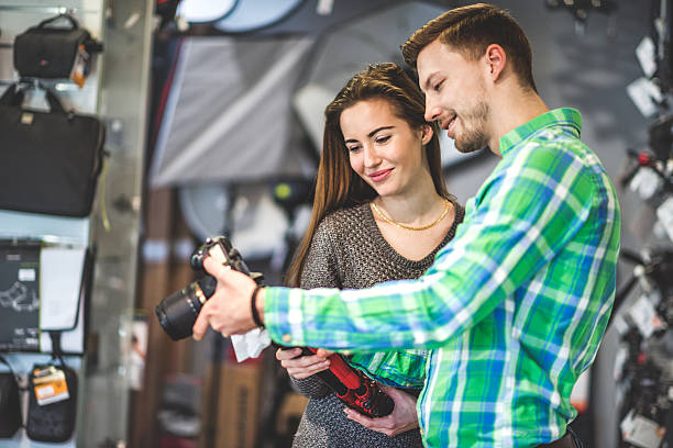 istock Inside photographic equipment store 517221508