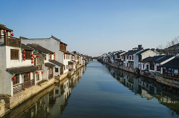istock Beautiful Chinese water town 517223220