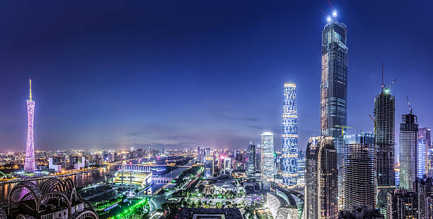 istock Elevated View of Guangzhou Landmarks 517225752