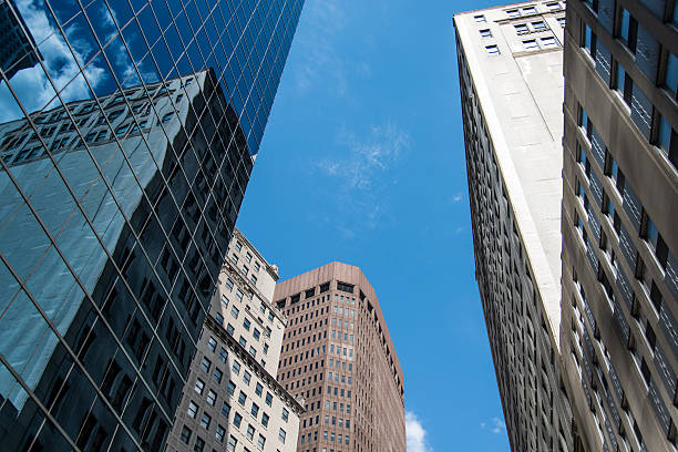 istock Buildings in Wall Street financial district 517229268