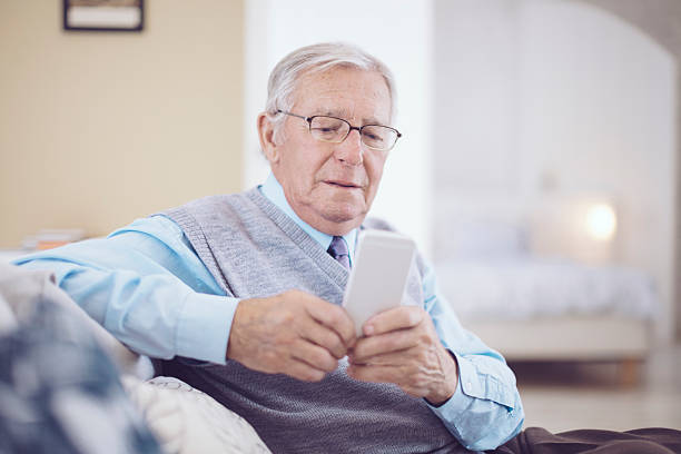 istock Senior man at home 517232226