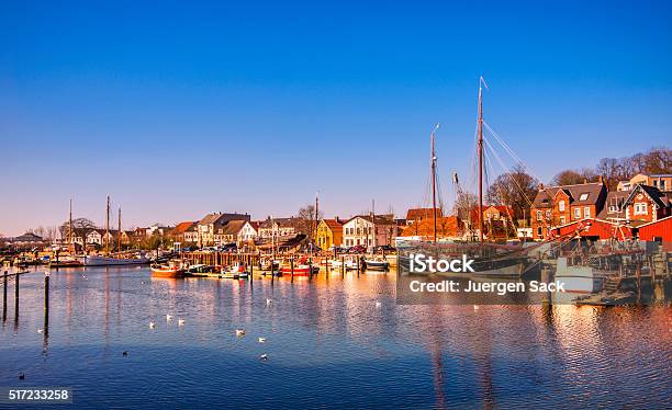 Eckernförde Old Harbour And Waterfront Stock Photo - Download Image Now - Eckernfoerde, Kiel, Harbor