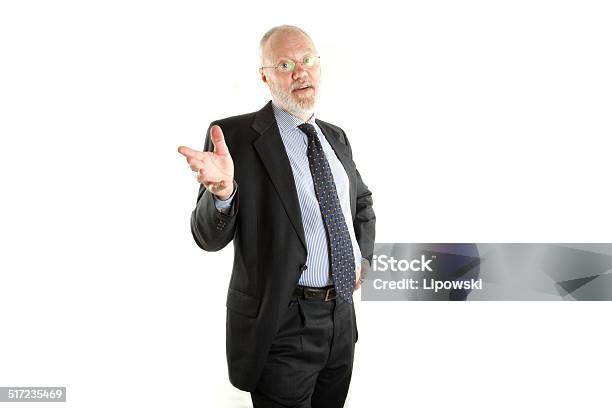Mature Man On White Background Stock Photo - Download Image Now - Adult, Adults Only, Cut Out