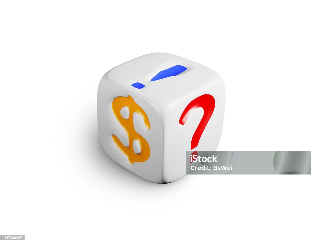 white dice white dice isolated on white Banking Stock Photo