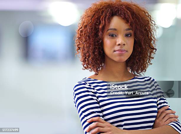 Confident Ill Get Where I Want To Be Stock Photo - Download Image Now - African Ethnicity, Females, Focus On Foreground