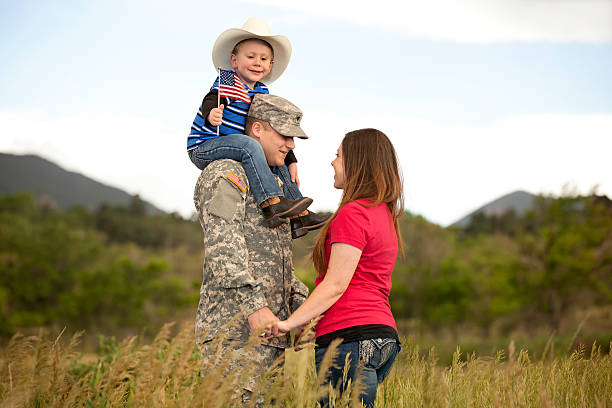 istock American Military Family 517239659