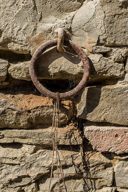 istock Ring to tie horses in Langhe (Unesco World Heritage site) 517240025