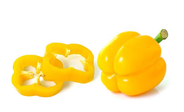 istock sweet yellow pepper isolated on white background 517240325