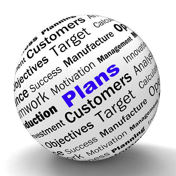 istock Plans Sphere Definition Shows Customers Target Arrangement Or Ai 517240341