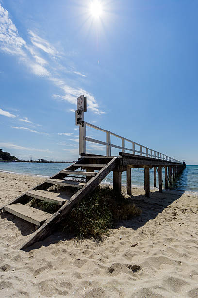 istock Wooden Jetty Side View 517240365