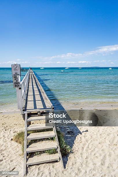 Tranquil Jetty Stock Photo - Download Image Now - Australia, Beach, Beauty In Nature