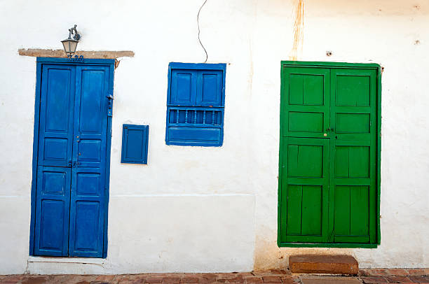 istock Blue and Green Doors 517240747