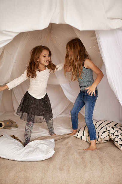 istock Dancing in the blanket fort 517240877