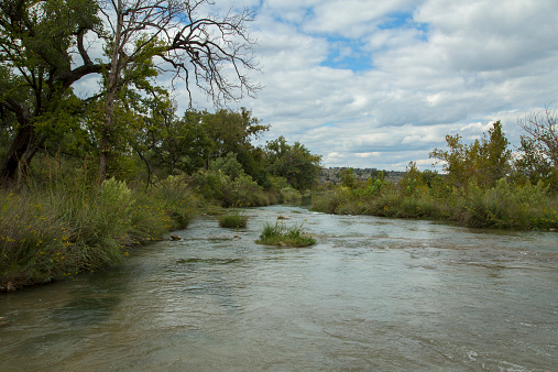 Central Texas river.