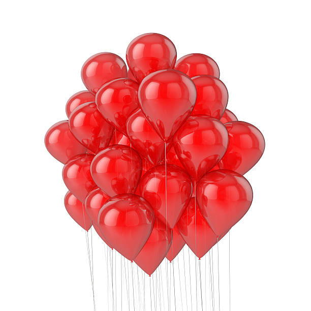 istock Collection of Balloons isolated on white 517251321