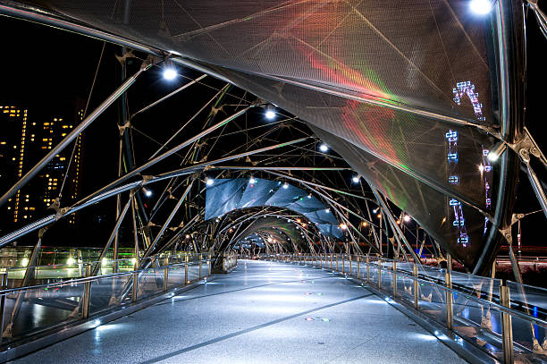 istock Helix Bridge singapore travel Landmarks 517254921