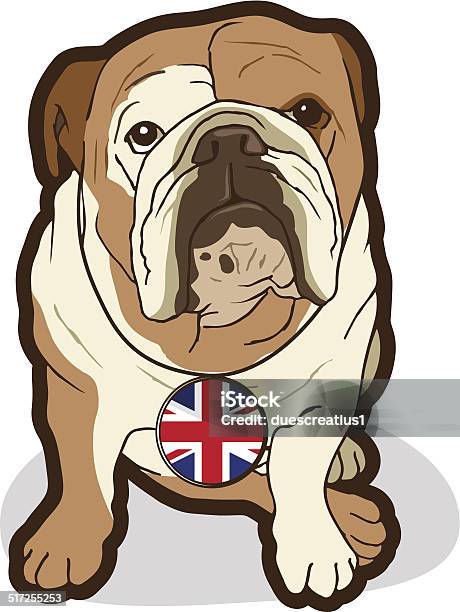 English Bulldog Stock Illustration - Download Image Now - Bulldog, English Bulldog, Vector