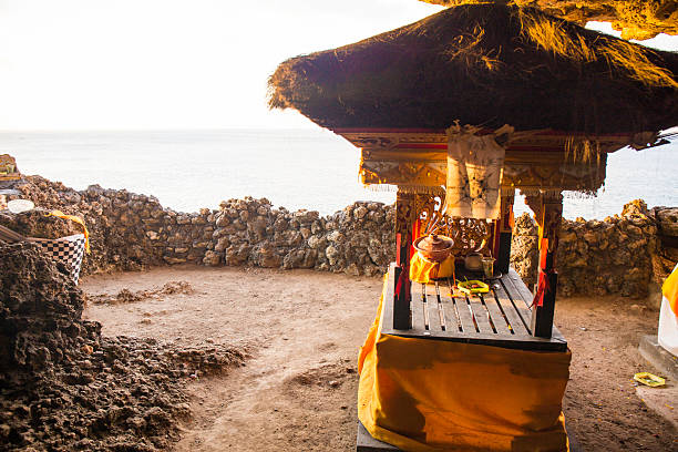 To the south of Denpasar, in the peninsula of Kuta Seletan, is a seaside resort called Balangan. The bay is not as crowded as the other places on the Ocean and you can enjoy a wonderful view. 