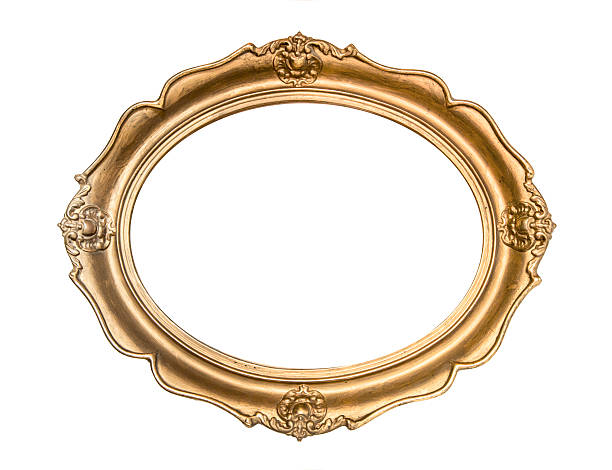 istock Golden picture frame 517267071
