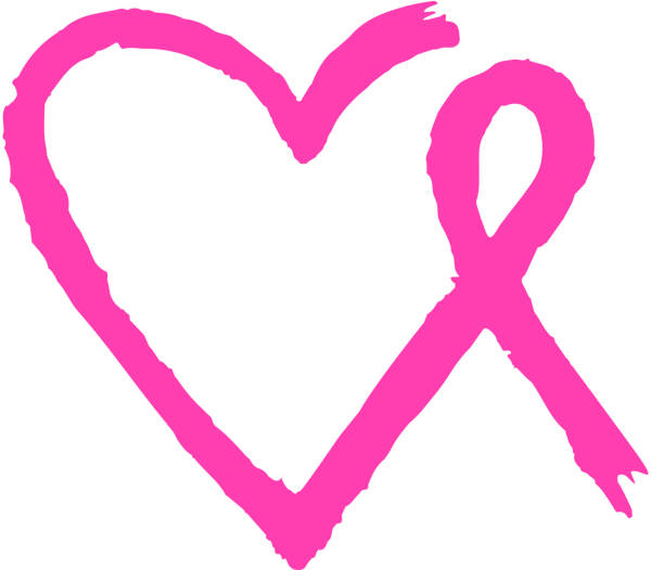 1,700+ Pink Ribbon Heart Illustrations, Royalty-Free Vector Graphics ...