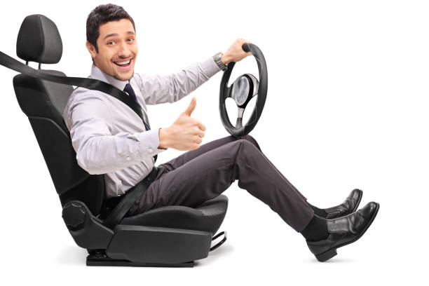 istock Guy driving and giving a thumb up 517269972