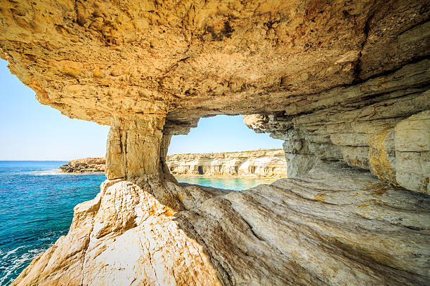 istock Beautiful cliffs and arches in Aiya Napa, Cyprus 517271240