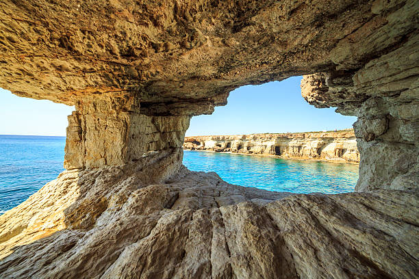 istock Beautiful cliffs and arches in Aiya Napa, Cyprus 517272334