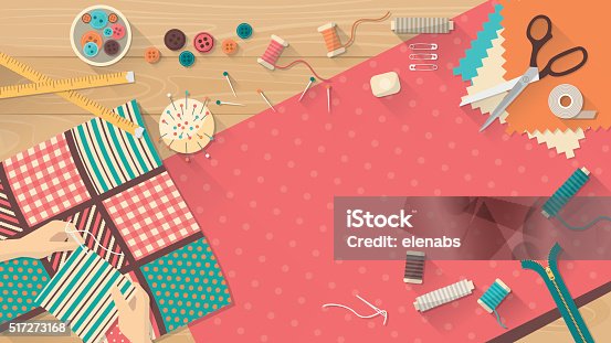 istock Tailor's table 517273168