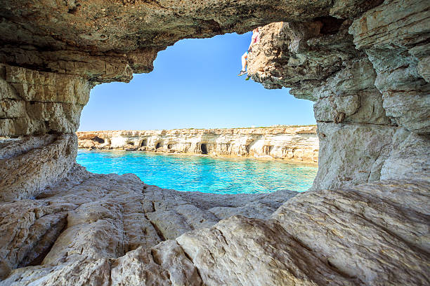 istock Beautiful cliffs and arches in Aiya Napa, Cyprus 517274178