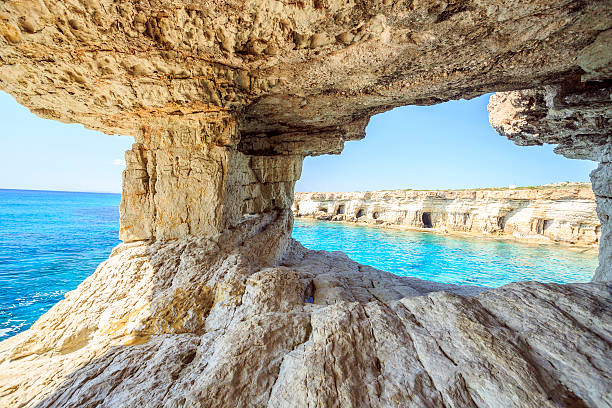 istock Beautiful cliffs and arches in Aiya Napa, Cyprus 517275234